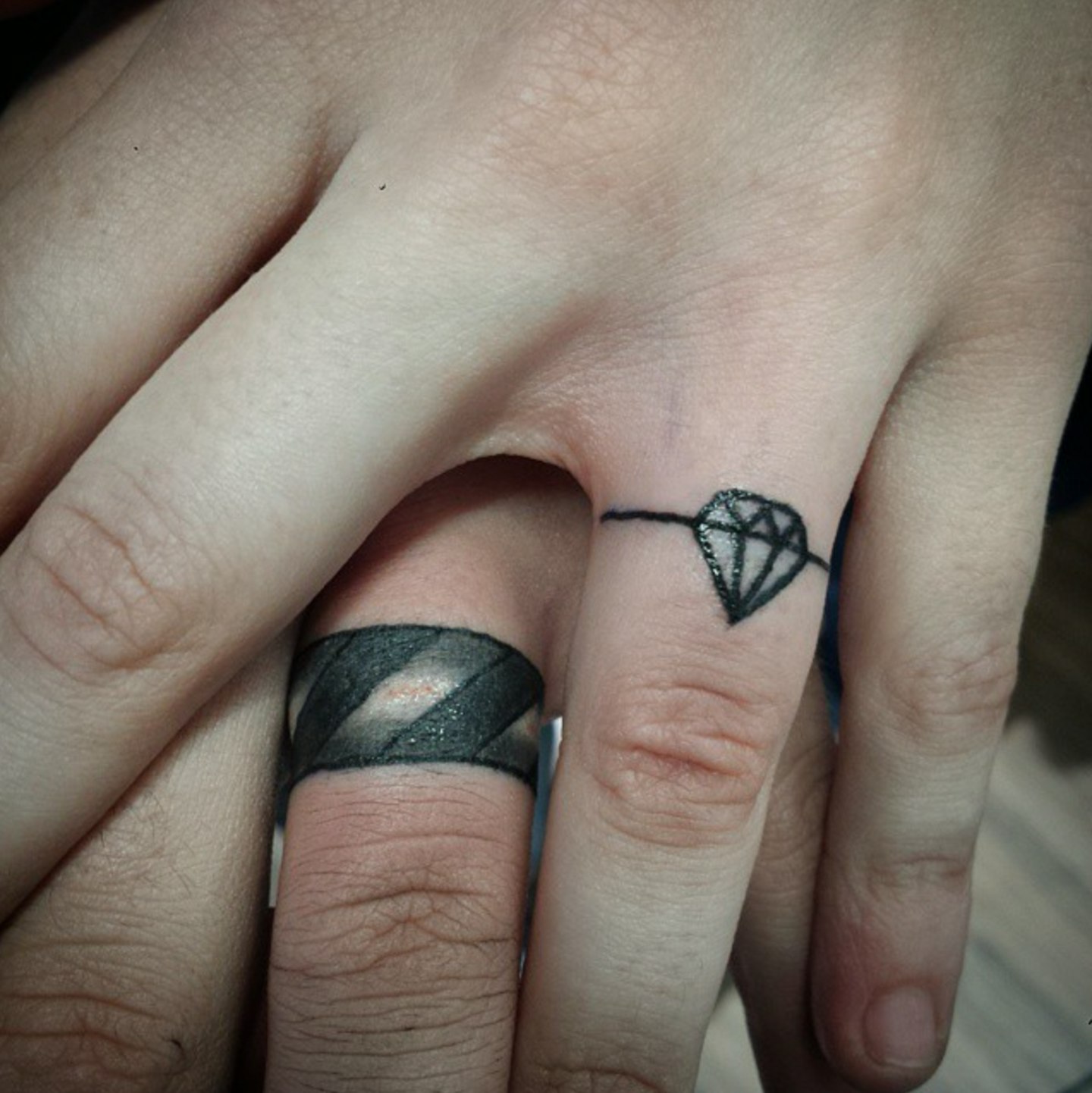 Mens wedding band tattoos designs online